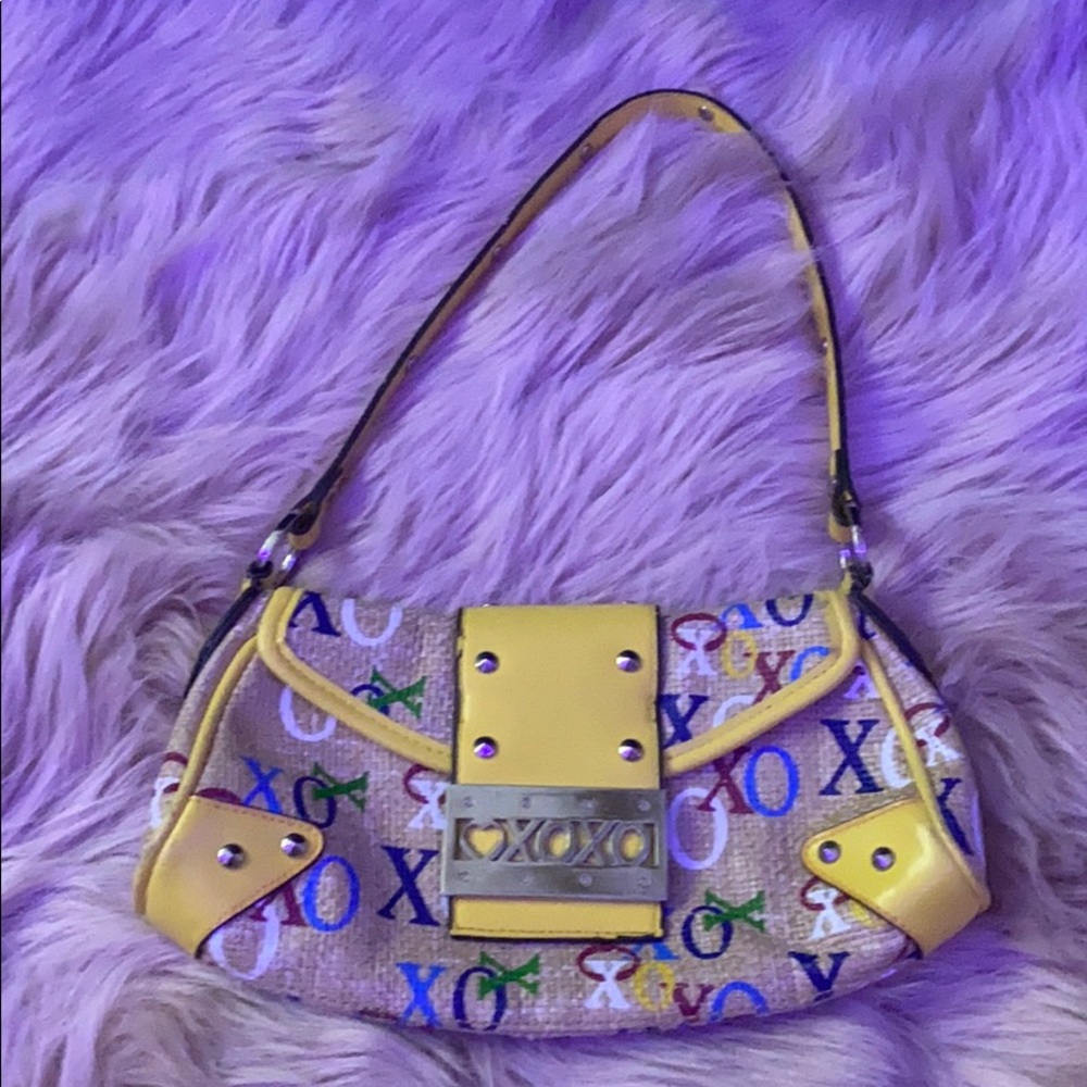 Yellow xoxo bag